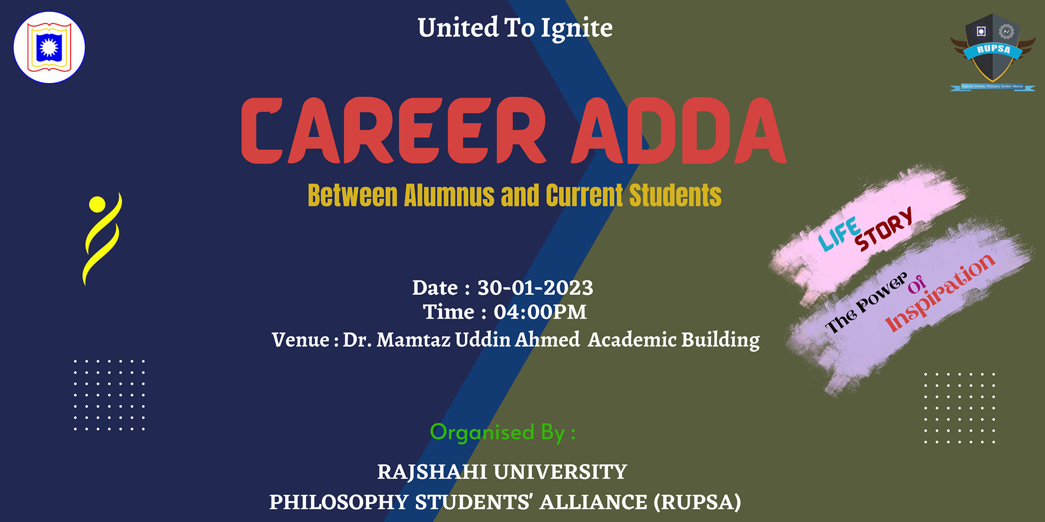 CAREER ADDA Between Alumnus and Current Students 2023 image